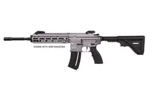 Heckler and Koch HK416 22LR Grey Rifle with 16" Barrel and 10 Rounds