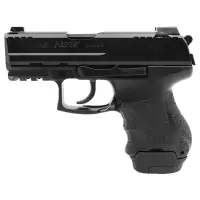 Heckler & Koch P30SK V3 Subcompact 9mm 3.27" Barrel DA/SA Pistol with Night Sights, 15-Round & 12-Round Magazines, Black