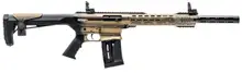 GForce Arms GF25 12GA, 18.5" Barrel, Cerakote USA BNZ, 5RD