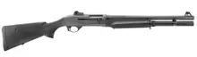 Benelli M2 Tactical Semi-Automatic 12GA Shotgun with 18.5" Barrel, Ghost Ring Sight, and Black Synthetic Stock - 11053