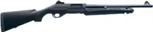 Benelli Nova Tactical 12GA, 18.5" Pump Action Shotgun with Open Rifle Sight - Black