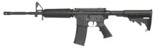 Armalite M-15 DEF15F Defensive Sporting Rifle, .223 REM/5.56 NATO, 16" Barrel, 30+1 Rounds, Black Anodized, 6-Position Collapsible Stock, A2 Sights