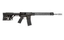 Armalite M-15 Competition 3-Gun Rifle, .223 Wylde/5.56 NATO, 18" Barrel, 30+1 Round, Black Hard Coat Anodized, Adjustable Luth-AR MBA-1 Stock - M153GN18