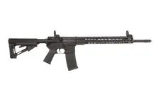 Armalite M-15 Tactical Semi-Automatic Rifle, .223 Wylde/5.56 NATO, 18" Barrel, 30+1 Rounds, Black Anodized Finish, Adjustable Magpul STR Collapsible Stock, Optics Ready - M15TAC18