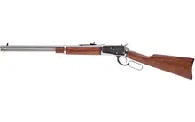 Rossi R92 Carbine Lever Action Rifle, .357 Mag/38 Special, 20" Barrel, 10+1 Rounds, Stainless Steel with Hardwood Stock