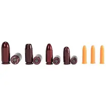 A-Zoom NRA Instructor Snap Caps Variety Pack - Aluminum/Plastic, .22LR, .380, 9MM, .40, .45 - 11 Pack (16190)
