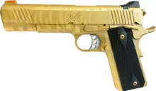 Kimber Stainless II 24K Gold Tiger Stripe .45 ACP 5 Barrel 7-Rounds Exclusive