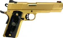 Kimber Stainless II 24 Carat Gold / Black Pearl .45 ACP 5 Barrel 7-Rounds Exclusive