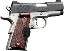 Kimber Ultra Carry II Two-Tone .45 ACP Pistol with Green Laser, 3" Barrel, Rosewood Grips, 7 Round Capacity - 3200390