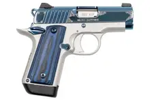 Kimber Micro Sapphire Special Edition .380 ACP 2.75" Barrel 7-Rounds Semi-Automatic Pistol with Tritium Night Sights - Bright Blue PVD Finish #3300090