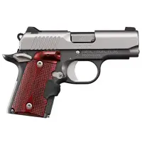 Kimber Micro 9 CDP (LG) 9MM Semi-Automatic Pistol with Crimson Trace Lasergrips - 3.15" Stainless/Black #3300098