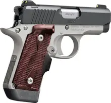 Kimber Micro Two-Tone .380 ACP Semi-Automatic Pistol with 2.75" Barrel, 7-Round Capacity, Night Sights & Laser Grips