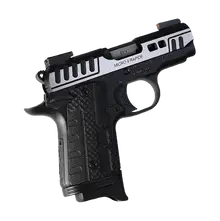"Kimber Micro 9 Rapide Scorpius 9mm Semi-Automatic Pistol with Night Sights, 3.15" Barrel, 7-Round, Stainless Black - 3300231"