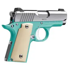 "Kimber Micro 9 Bel Air 9mm Semi-Automatic Pistol with 3.15" Barrel, Night Sights, and Ivory G10 Grips - 3700647"