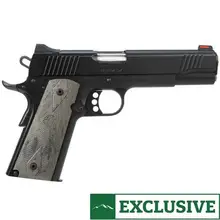 KIMBER CUSTOM LW SHADOW GHOST 45 AUTO (ACP) 5IN GHILLIE GREEN/BLACK PISTOL - 8+1 ROUNDS - BLACK