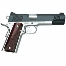 KIMBER CUSTOM II TWO TONE 45 AUTO (ACP) 5IN STAINLESS/ROSEWOOD PISTOL - 7+1 ROUNDS