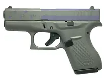 Glock 43 9mm 3.39in Barrel Tilted Military Camo Cerakote Pistol - 6+1 Rounds Subcompact
