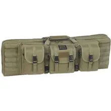 Bulldog Cases BDT Tactical Double Rifle Bag, 43", Green - BDT60-43G