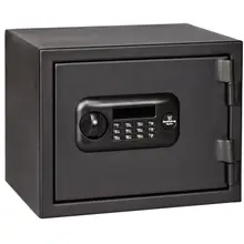 Bulldog BD1090F Personal Digital Fire Safe Vault, Black Steel, 12"x15"x12" Keypad/Key Entry