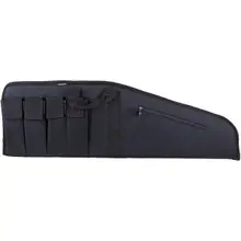 Bulldog Cases Extreme Floating Tactical Rifle Case, 40", Textured Black w/ Black Trim - BD421