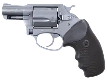 Charter Arms Undercover Lite .38 Special Revolver, 2" Stainless Barrel, 5 Rounds, Aluminum Frame, Black Rubber Grip - 53820