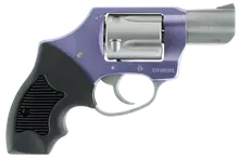 Charter Arms Lavender Lady Undercover Lite .38 Special Revolver, 2" Barrel, 5 Rounds, DAO, Stainless/Lavender Finish
