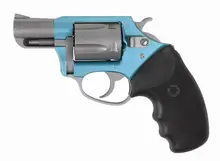 "Charter Arms Undercover Lite Santa Fe Sky .38 Special Revolver, 2" Barrel, 5-Rounds, Turquoise/Stainless Finish - 53860"