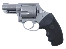 Charter Arms Mag Pug .357 Magnum DAO Revolver, 2.2" Barrel, 5-Rounds, Stainless Steel with Black Rubber Grip - 73521