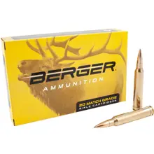 Berger Bullets .300 Win Mag 168 Gr Classic Hunter Hybrid Boat-Tail Ammo, 20/Box - 70010