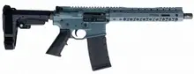 Black Rain Ordnance Fallout15 Billet AR Pistol 5.56 NATO/.223, 10.5" Barrel, SBA3, Cold War Gray, 30RD - BRO-20122801