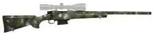 Howa M1500 Mini Excl Lite Kratos Camo Bolt Action Rifle - 223 Remington, 20in, 5+1 Capacity, Folding HTI Excl Lit Chassis Stock