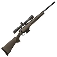 HOWA MINI ACTION WITHSCOPE MATTE BLUED BOLT ACTION RIFLE - 6MM ARC - 22IN - GREEN
