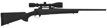 Howa Hogue GameKing Scope Package 7mm Rem Mag 24" with Black Fixed Hogue Pillar-Bedded Overmolded Stock, Blued Right Hand - HGK63707