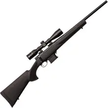 Howa Mini Action Bolt Action Rifle - 223 Remington, Black Hogue, 22" Blued Right Hand - HMP60202+