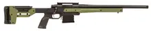 Howa Oryx M1500 .223 Rem Bolt Action Rifle with 20" Barrel, 10+1 Capacity, OD Green Aluminum Chassis, Adjustable Comb Stock, Right Hand - Black/Green