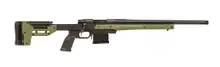 Howa Oryx M1500 Mini Action Bolt-Action Rifle - 7.62x39mm, 20" Threaded Barrel, Black/Green Chassis, 10RD - HORM70723