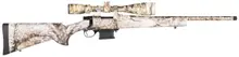 Howa Mini Action M1500 .223 REM Bolt Rifle with 20" Threaded Barrel, 5-Round Capacity, Full Yote Camouflage Dip, and GamePro 4-16x44mm Scope
