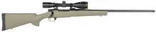 Howa Hogue GamePro 2, .300 PRC, 24" Threaded Barrel, 3+1 Capacity, Green Overmolded Stock, Blued Finish, Includes 3.5-10x44mm Scope