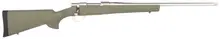 Howa Hogue Standard 6.5 Creedmoor 22" Stainless Steel Right Hand Rifle with Green Fixed Hogue Pillar-Bedded Overmolded Stock