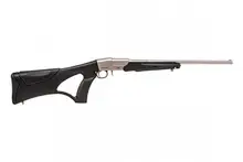 Pointer Pup 410 Gauge Nickel Single Shot Shotgun with 18" Barrel and Black Thumbhole Stock