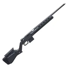 Howa M1500 HERA H7 Chassis 6.5 Creedmoor Bolt Action Rifle with 24" Carbon Fiber Threaded Barrel, Black