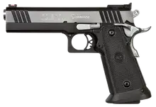 SPS Pantera Series 9mm SAO Pistol with 5" Barrel, Black Chrome Finish, and 21+1 Polymer Grip