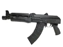 Zastava ZPAP92 Semi-Automatic AK Pistol, 7.62X39mm, 10" Barrel, 30-Round Magazine, Black