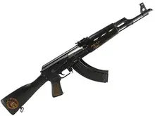 Zastava Arms ZPAPM70 Molon Labe AK-47 Rifle 7.62x39mm with 16" Chrome Lined Barrel and Black Furniture, 30RD
