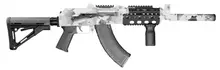 Zastava Arms ZPAP92 7.62x39mm Rifle with 16.5" Barrel, 30rd Magazine, CTR Stock, Arctic White Camo