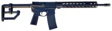 CheyTac CT15 5.56x45mm NATO 16" Black Hard Coat Anodized Semi-Automatic Rifle with Custom 'D' Stock and B5 Grip - 30+1 Rounds