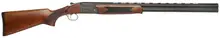 Dickinson Green Wing 12 Gauge Over-Under Shotgun with 28" Vent Rib Barrel, 3" Chamber, Engraved Steel Receiver, Matte Black Finish, Wood Stock, and 2-Round Capacity