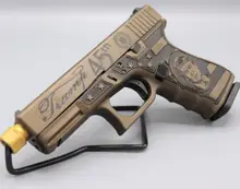 Glock G19 Gen3 Compact 9mm 4.6" Barrel 15-Rounds Trump Edition Pistol