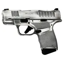 Springfield Armory Hellcat OSP 9mm Micro-Compact Handgun, 3" Barrel, Distressed White with 11/13rd Magazine