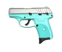 Ruger EC9S 9mm Luger Handgun with 3.12" Barrel, 7rd Magazine, Tiffany Frame & Silver Slide
